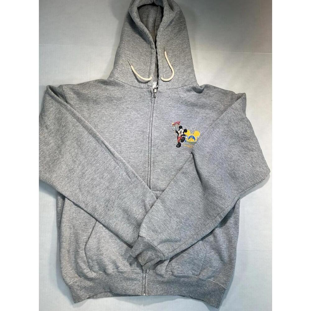 Vntg Walt Disney World - The Happiest Celebration On Earth Zip-Up Hoodie MD